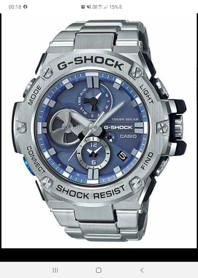 G Shock G Steel Gst B100d 2ajf Men S Fashion Watches On Carousell G Shock G Steel Gst B100d 2ajf Men S Fashion Watches On Carousell
