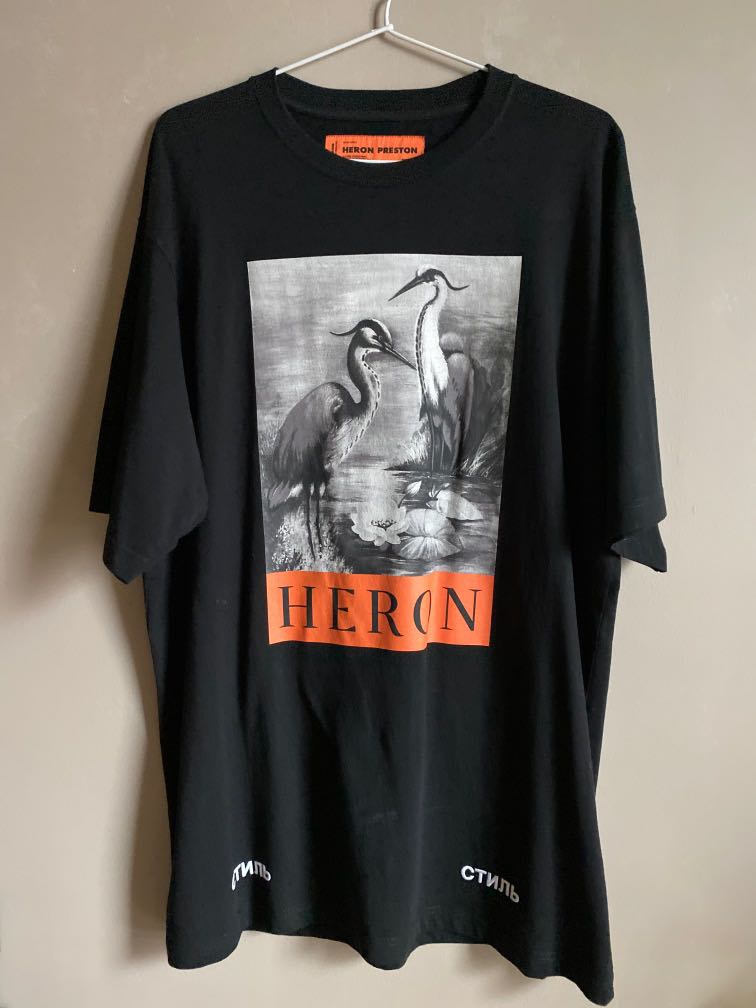 Heron preston swan on sale hoodie