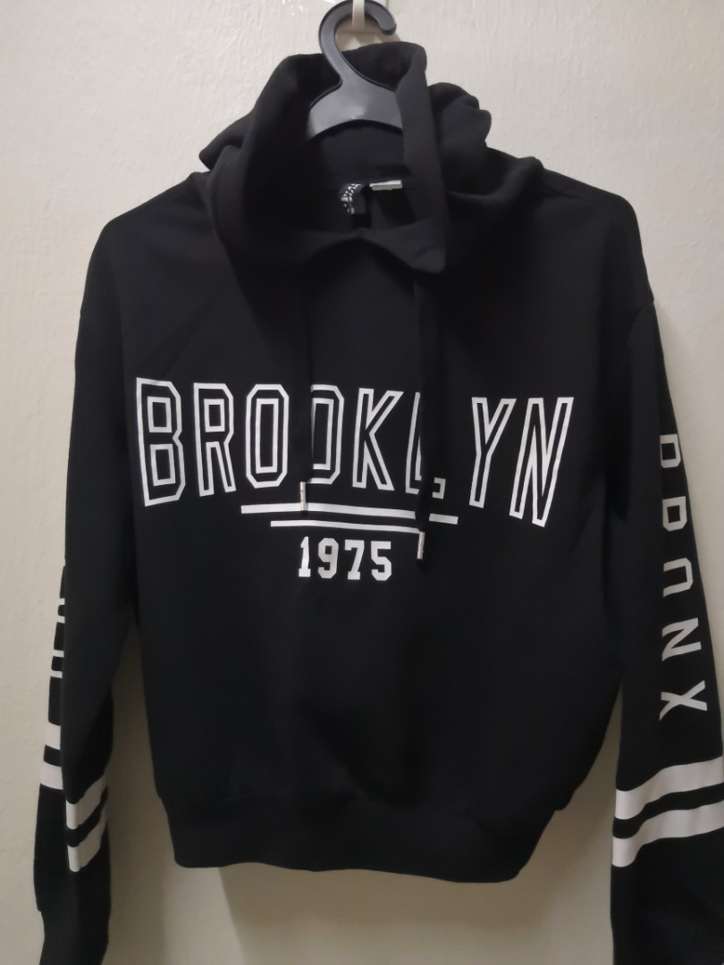 H M BROOKLYN Hoodie Sweater Women s Fashion Tops Longsleeves on
