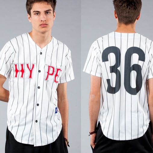 HYPE baseball jersey, Men's Fashion 