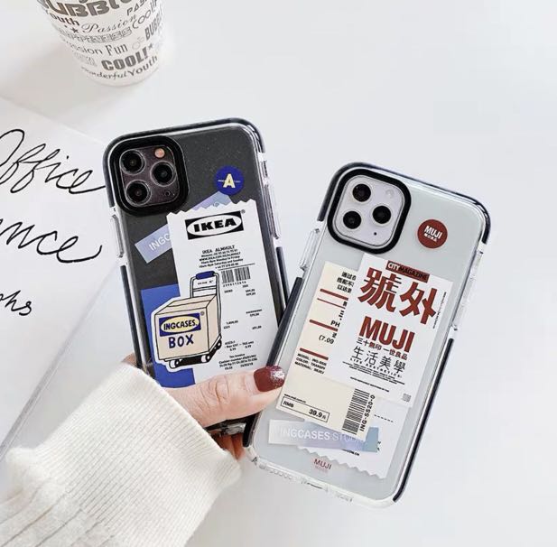 Po Ikea Muji Iphone Case Iphone Cover With Bumper Mobile Phones Gadgets Mobile Gadget Accessories Cases Sleeves On Carousell