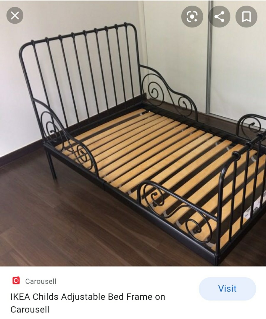 ikea princess bed frame children's bed can be extended to single bed