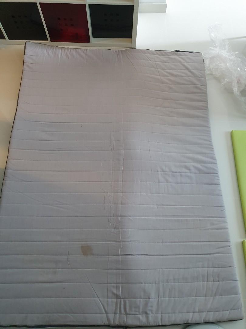 Ikea sultan mattress pad, Furniture & Home Living, Furniture, Bed