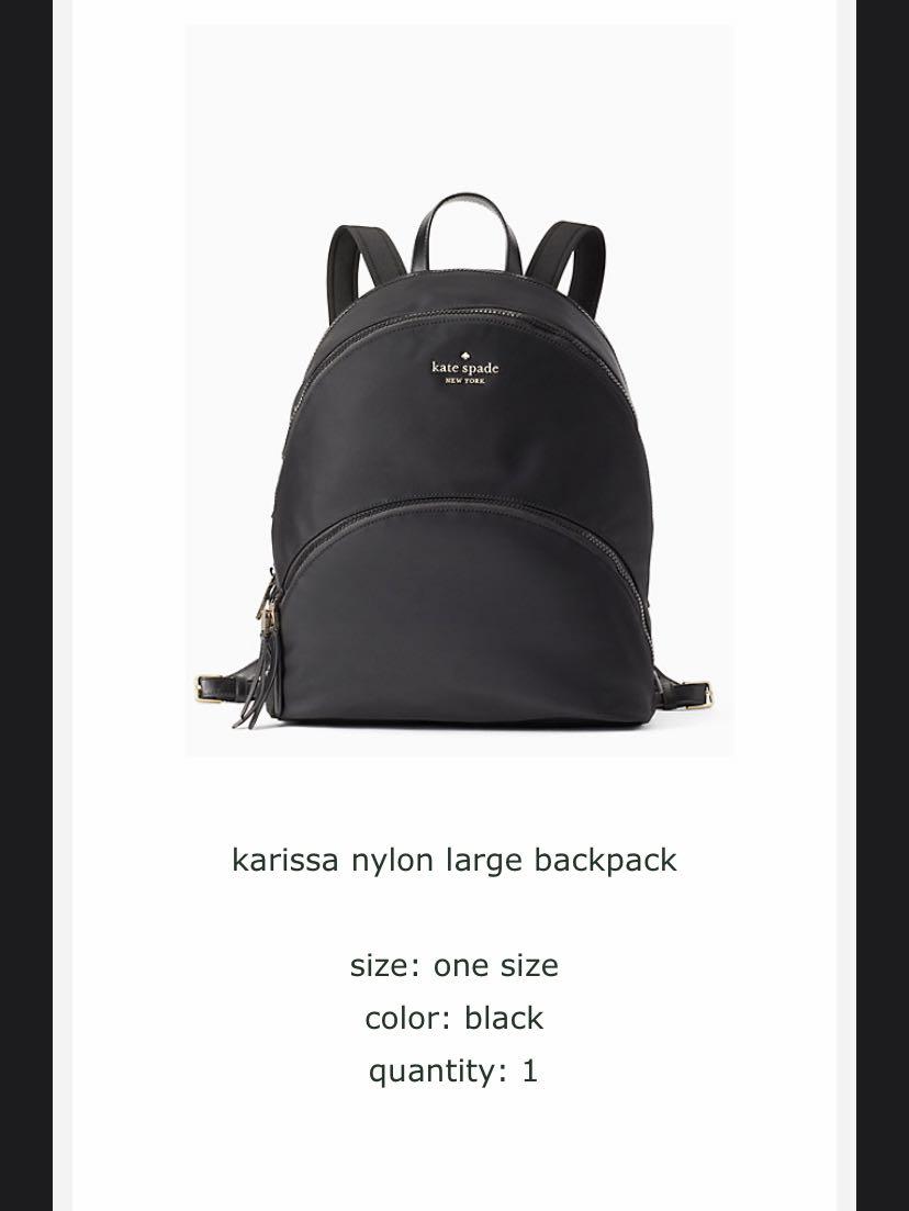 marc new york nylon large backpack