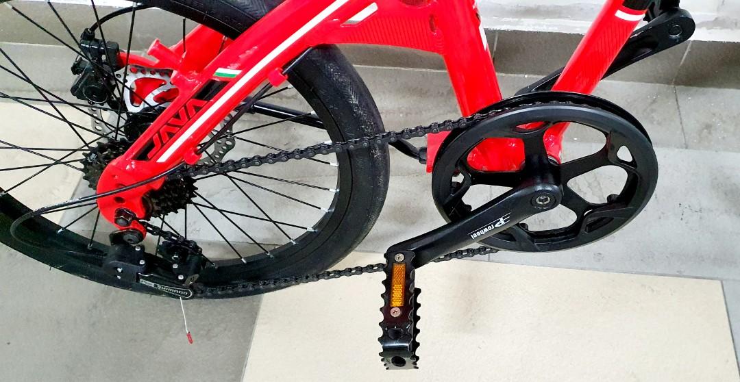 Java TT 7 Folding/ Foldable Bike, Sports Equipment, Bicycles & Parts ...