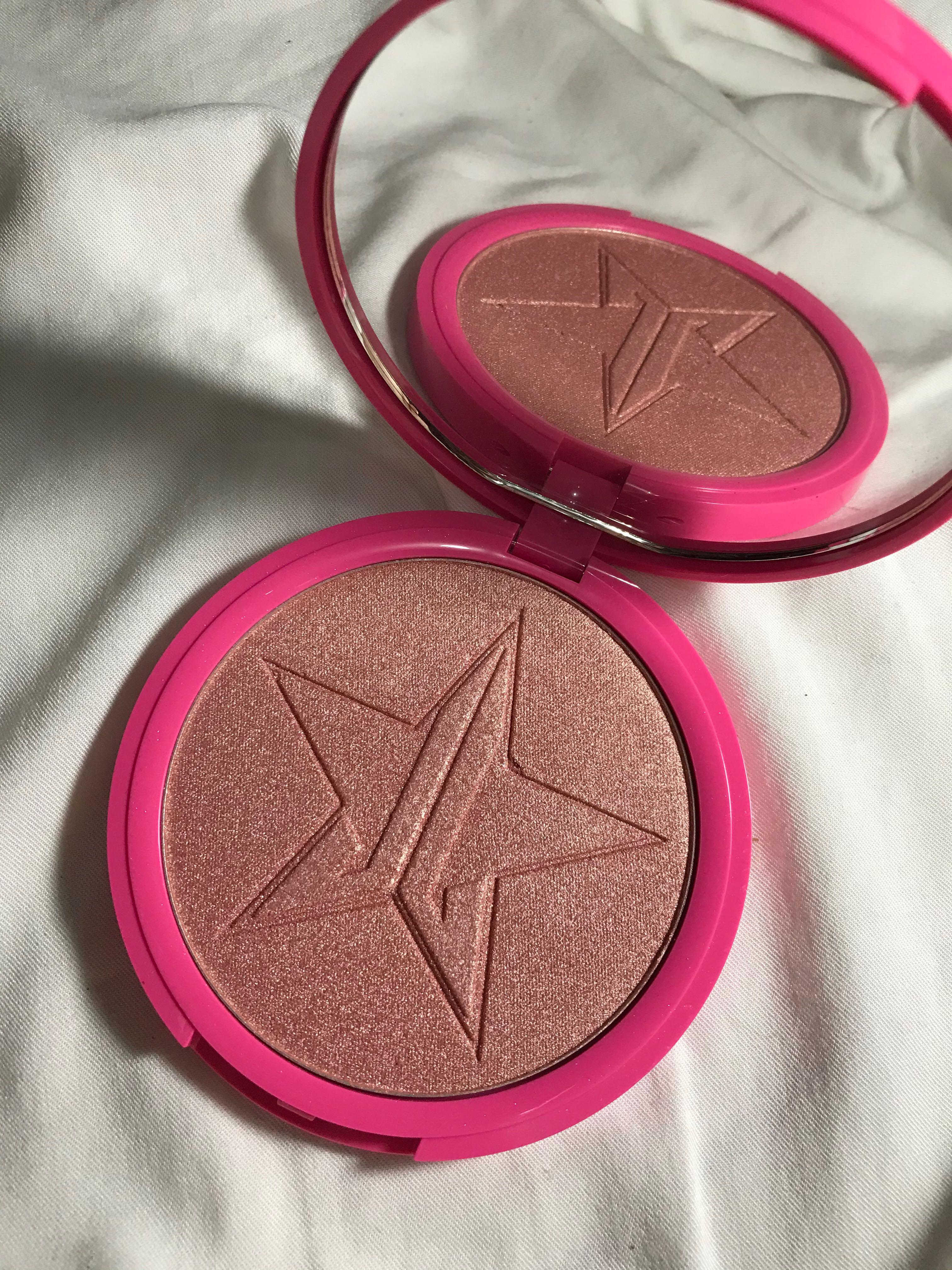 Jeffree Star Skin Frost Highlighter In Peach Goddess Health Beauty Makeup On Carousell