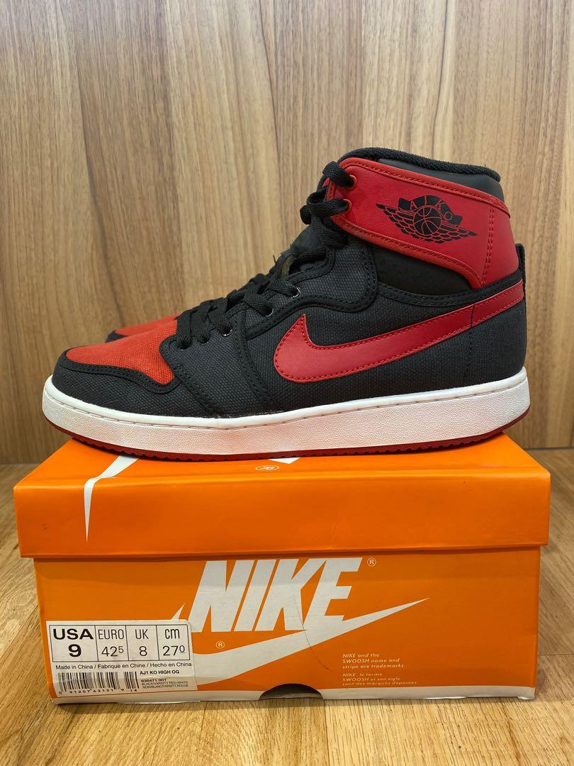 jordan 1 retro ko bred