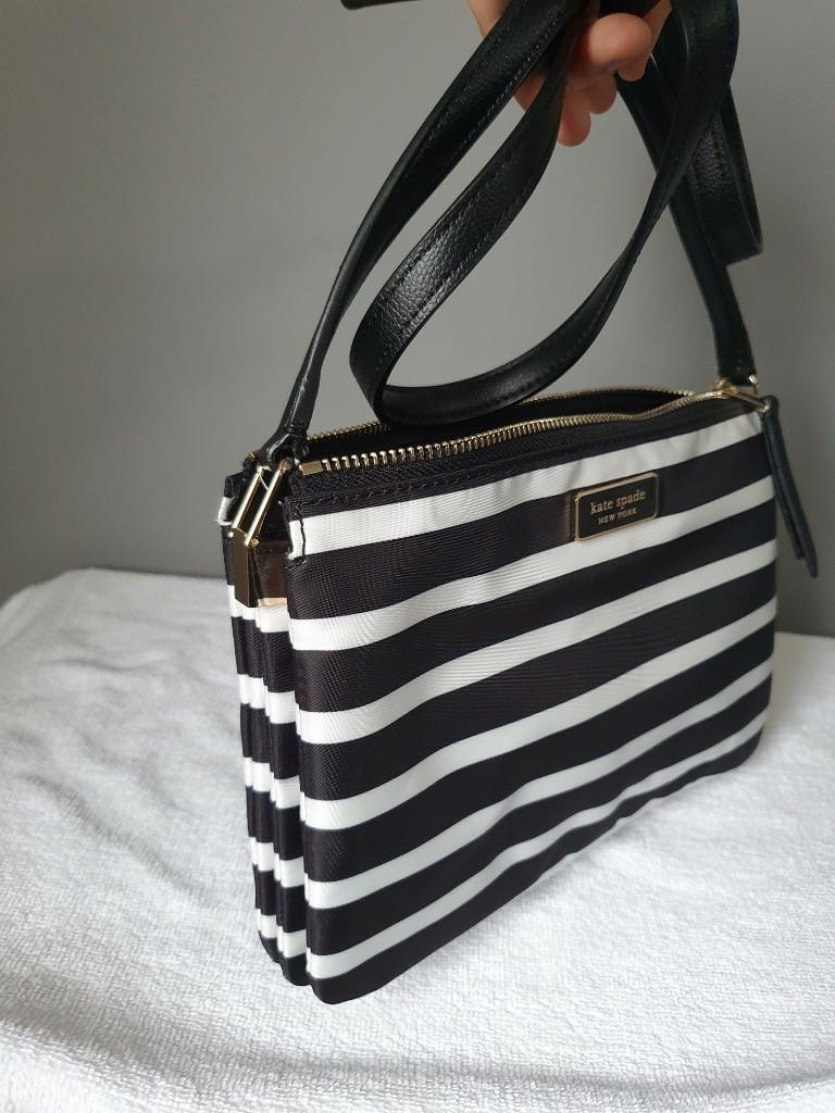 Kate Spade Dawn Sailing Stripe Triple Gusset Crossbody