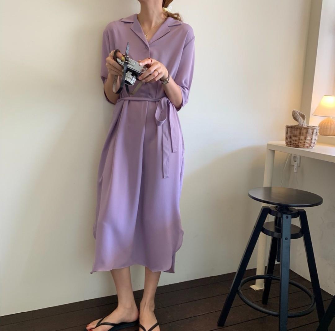 Chiffon maxi shirt discount dress