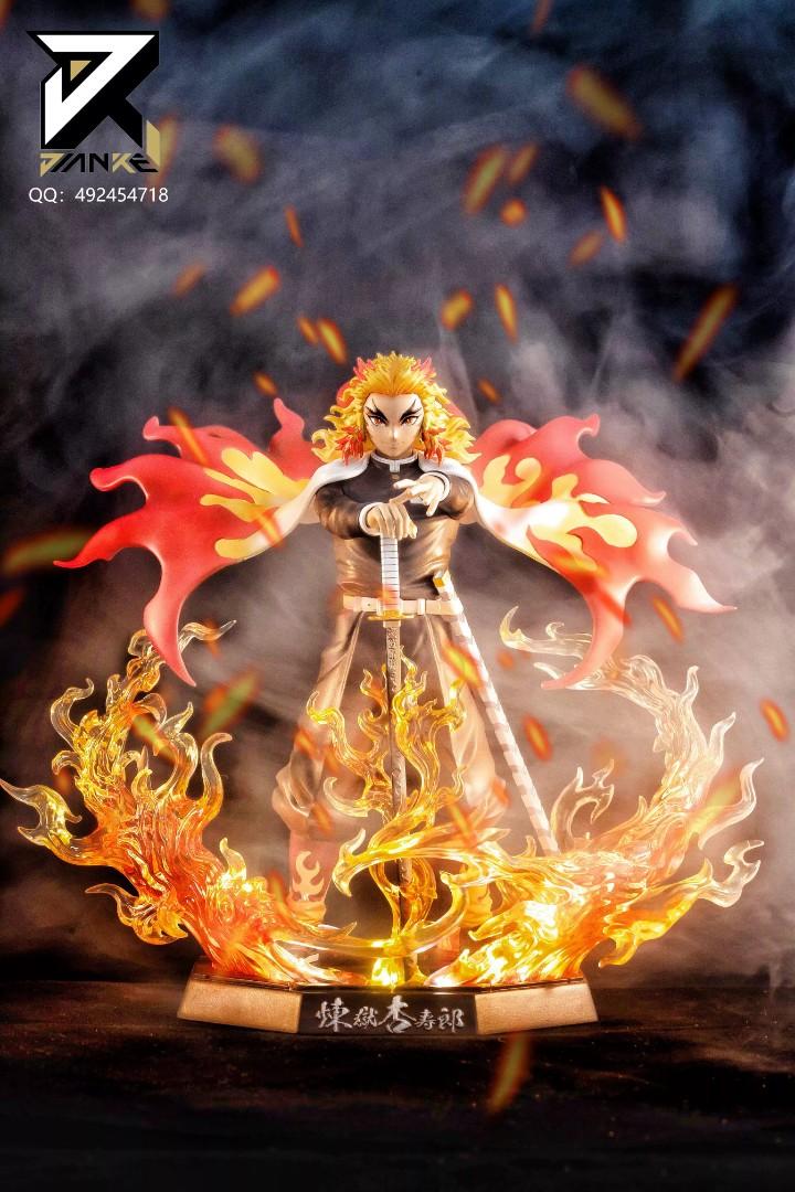 Rengoku demon slayer figurine clearance