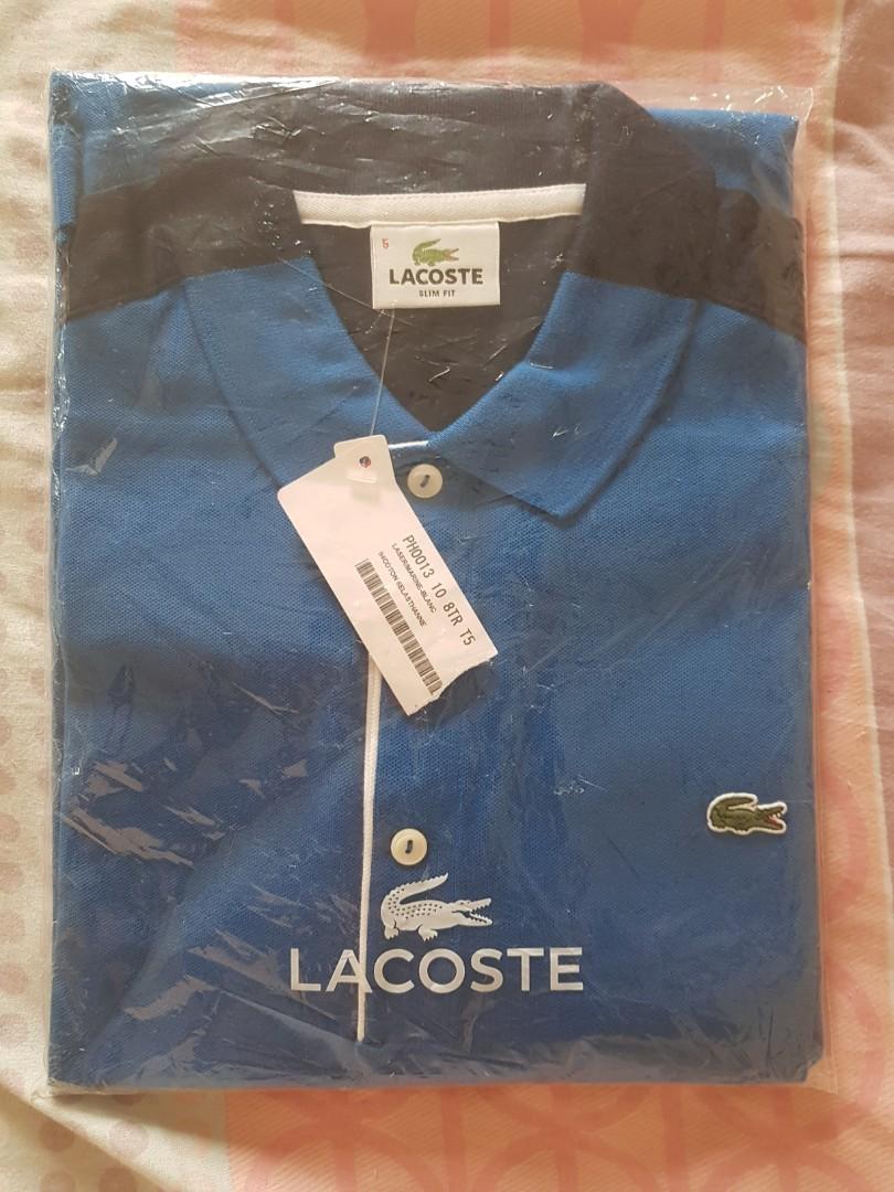 Lacoste Stretch Polo Shirt size 5 (Category: Tshirts & Polo Shirts ) located in Manila. Submitted by kcli93 (Listing ID 1028198474, Image 2). Description: -Original Lacoste Stretch Polo Shirt Men's size 5 -Never worn or tried on -Bought in Hongkong.