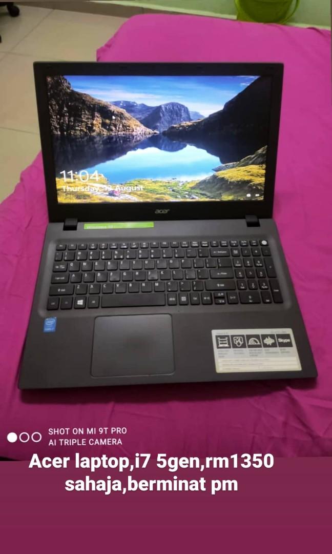 Laptop Acer Aspire I7 5gen Electronics Computers Laptops On Carousell