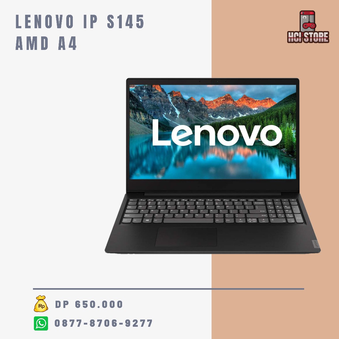 Lenovo Ip S145 Amd A4 Kredit Mangga Dua Elektronik Komputer Laptop Di Carousell