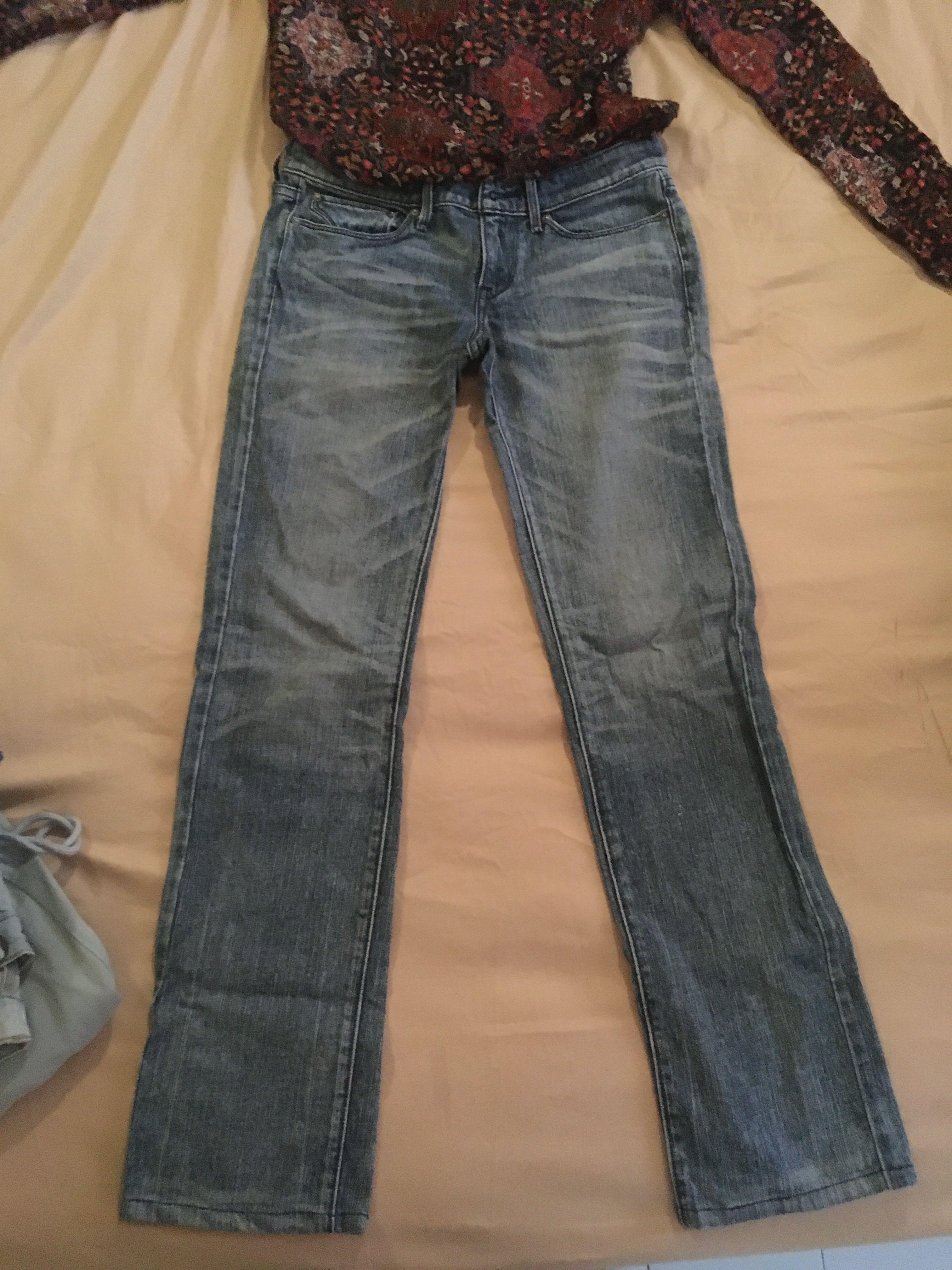 Slight hotsell curve jeans