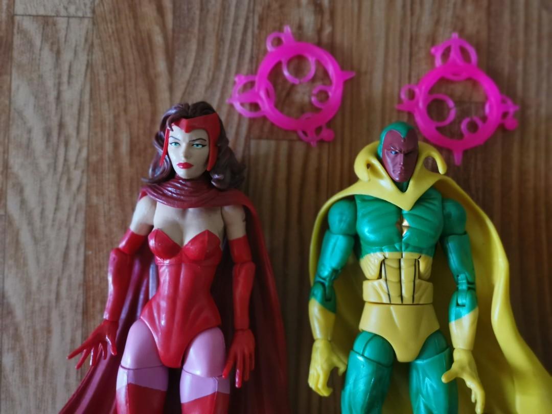 scarlet witch and vision action figure