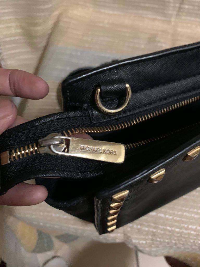 Michael Kors studded sling (Category: Luxury Bags & Wallets) located in Manila. Submitted by edifier888 (Listing ID 1028200289, Image 2). Description: In very good condition.