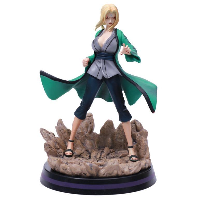 Naruto Tsunade Statue Diorama Action Figures 28cm Anime Naruto