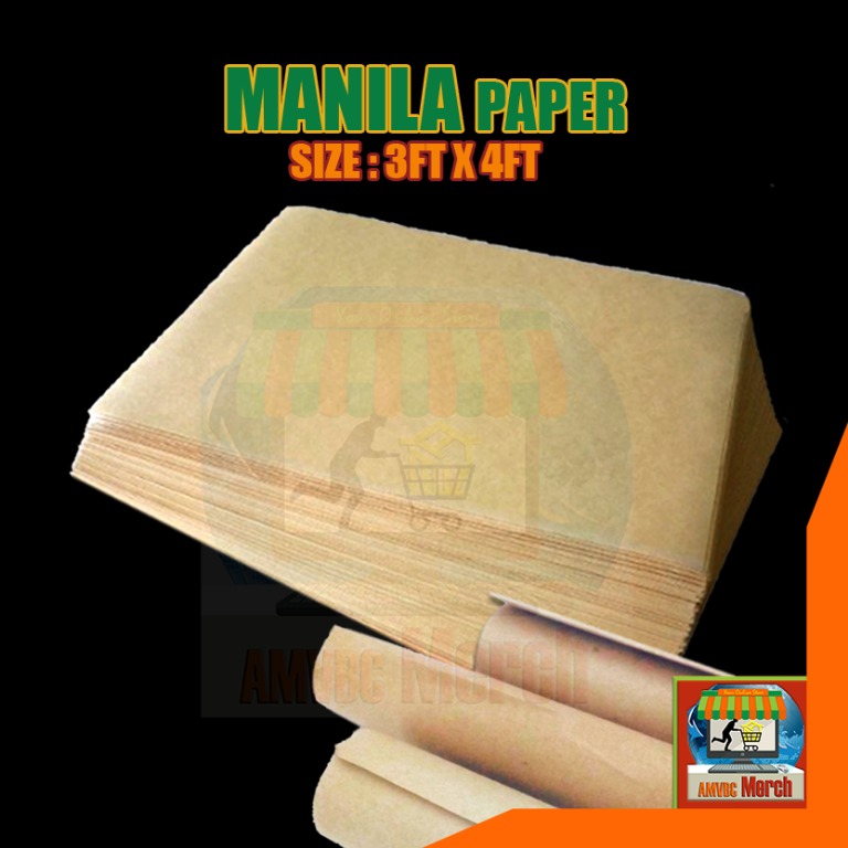 Folded Manila Paper, Hobbies & Toys, Stationary & Craft, Craft Supplies ...