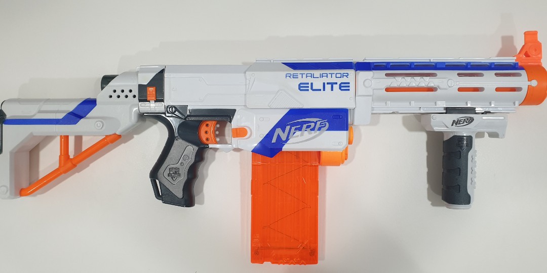 nerf retaliator elite plus pack