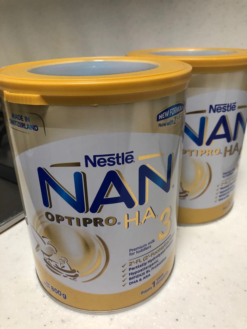 2 Tins of Nestle NAN HA 3 , Babies & Kids, Nursing & Feeding, Weaning ...