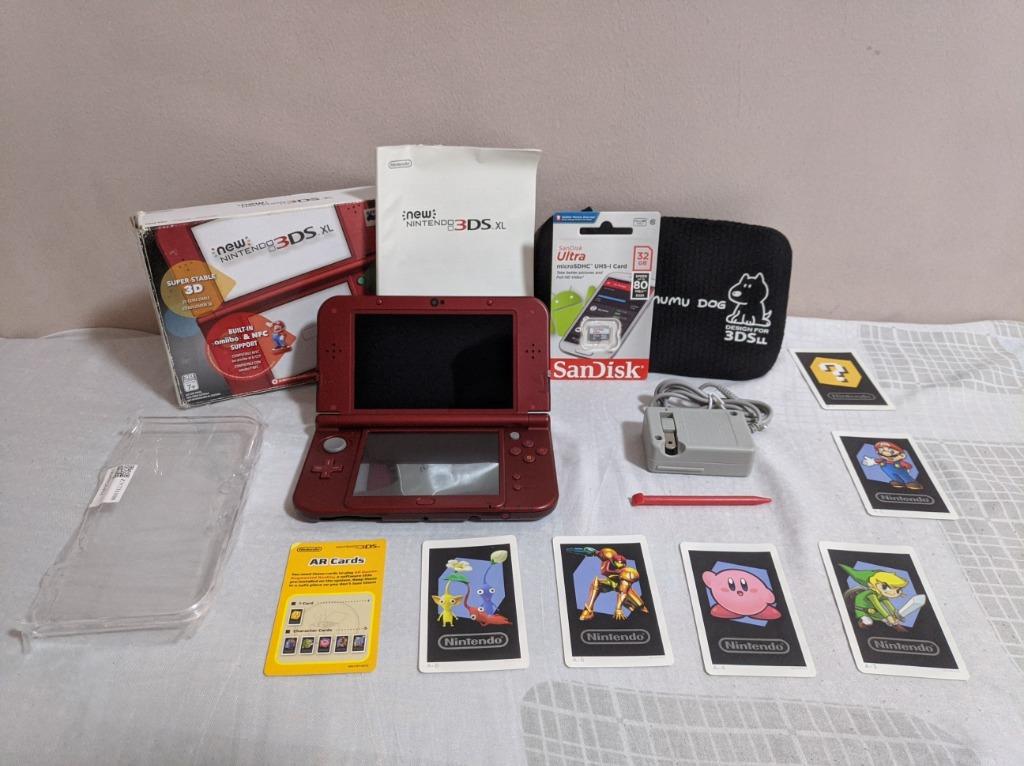 New Nintendo 3ds Xl Metallic Red Video Gaming Video Game Consoles Nintendo On Carousell