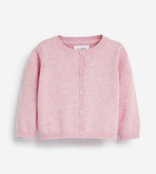 next pink cardigan