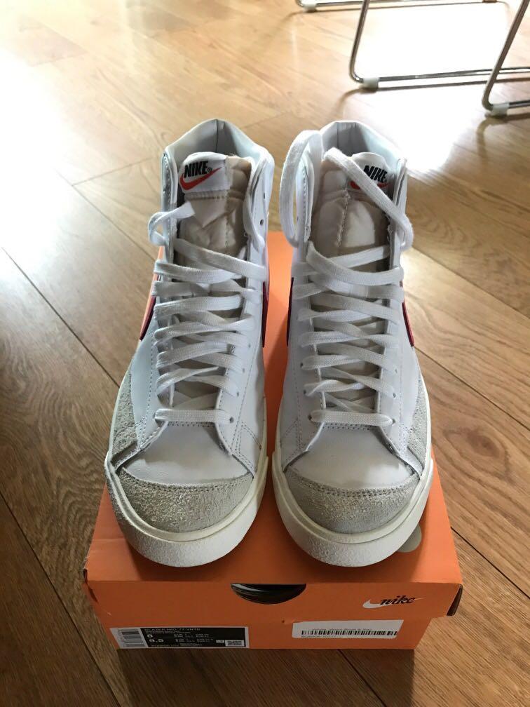 nike blazer brick red