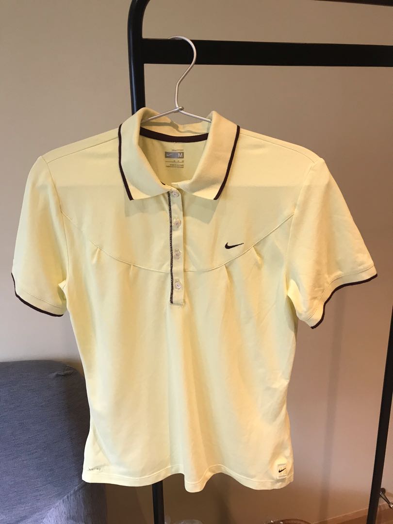 nike fit dry polo