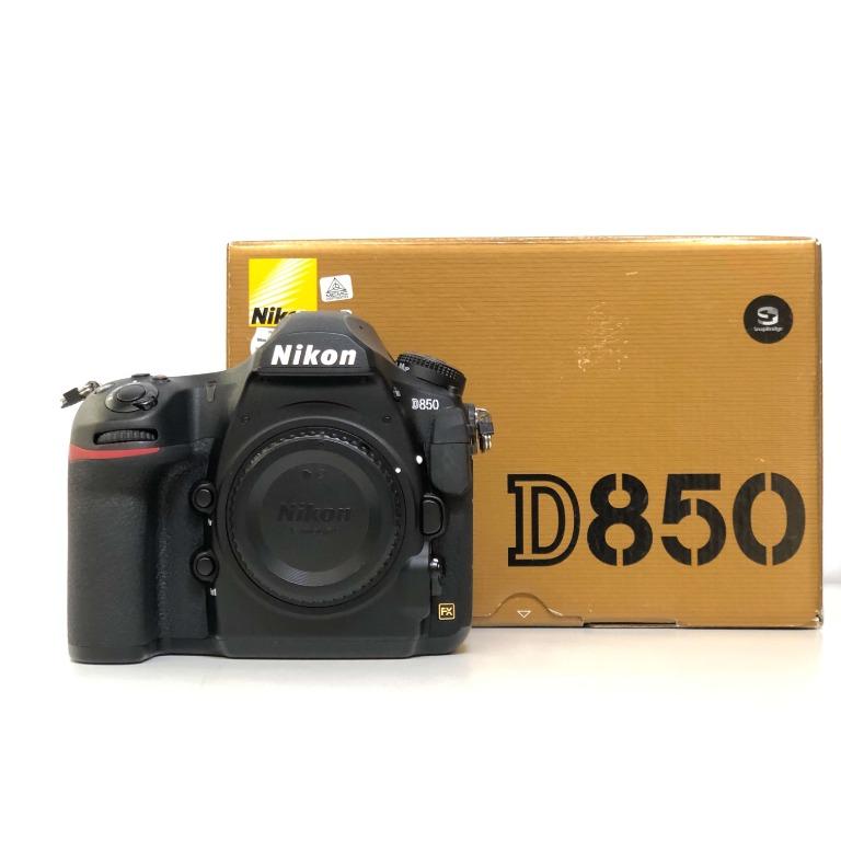 Nikon D850 Dslr Body Only Sc 4k Only 98 New Photography On Carousell