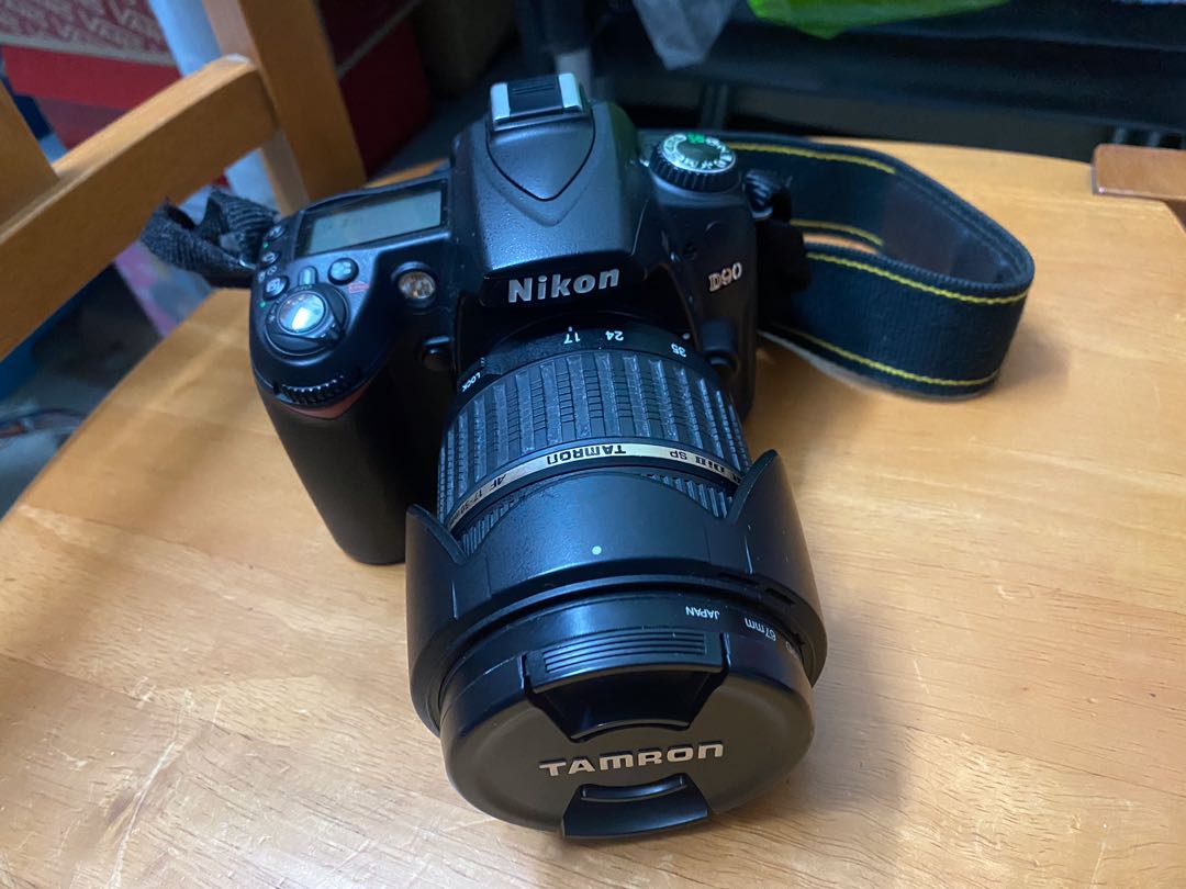 Nikon D90 Body + 原厰mb-d80直倒 + Tamron17-50 2.8 + 原厰電x2 + 充電器 + 副廠快門線 (單反 相機 DSLR)