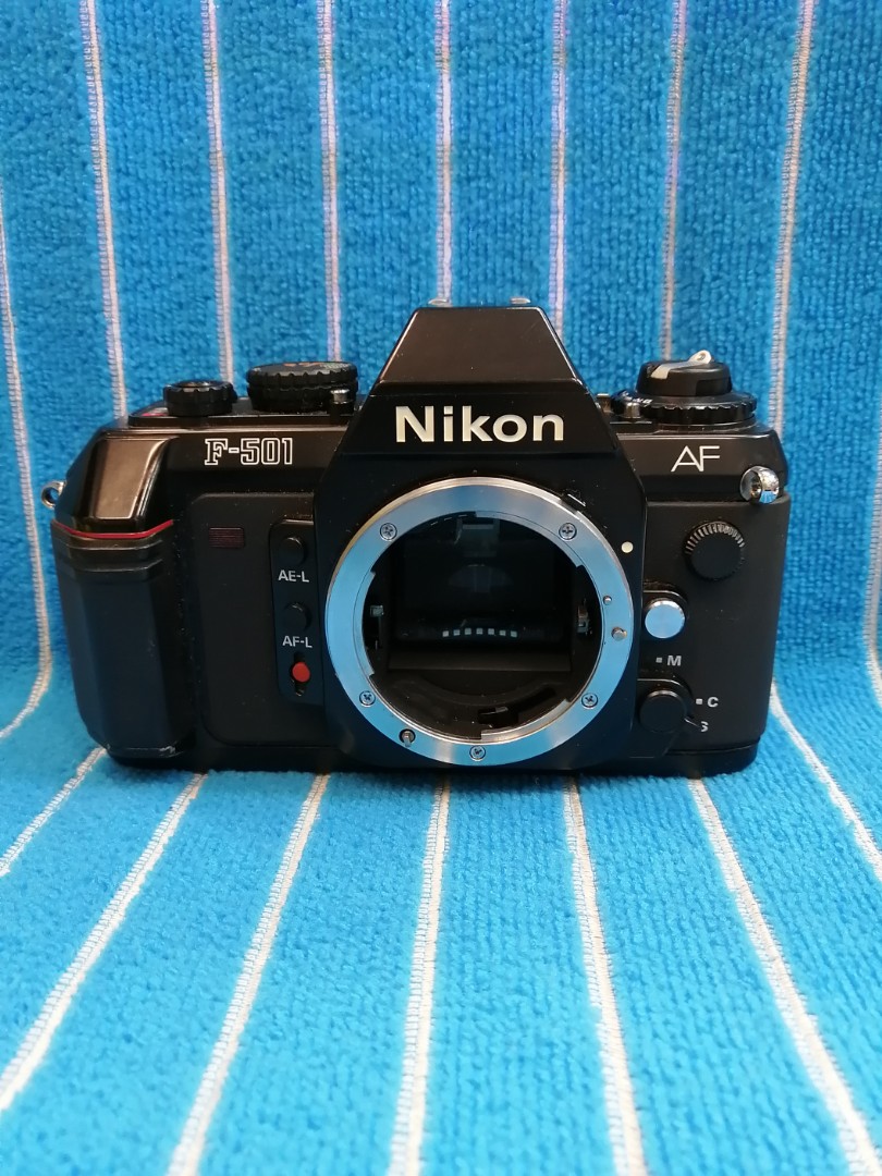 Nikon F-501, Photography, Cameras on Carousell