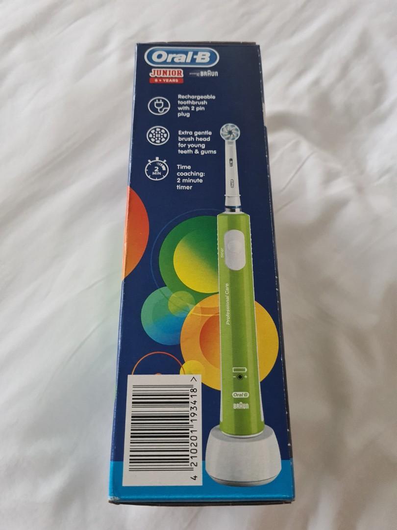 oral b junior electric toothbrush heads