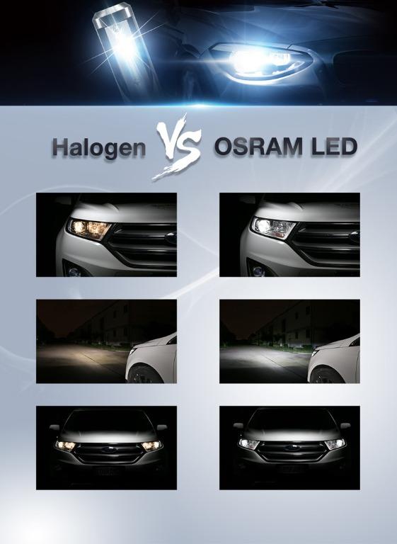 Osram Original Auto H7 H4 Led Car Headlight Bulbs 9012 Hir2 Lamp