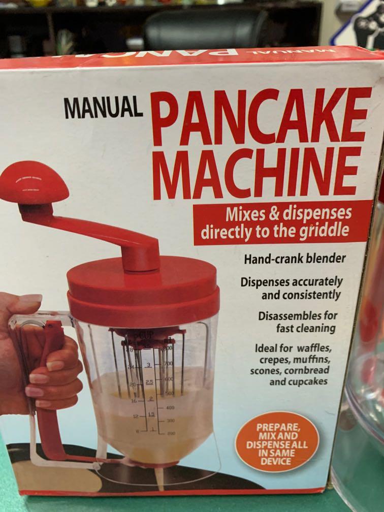 Pancake Machine (Category: Breadmakers) located in Pasay City. Submitted by ayinong168 (Listing ID 1028271616, Image 1). Description: Item is brand new still with box with issues only in handle pls see last pic pm if interested.
