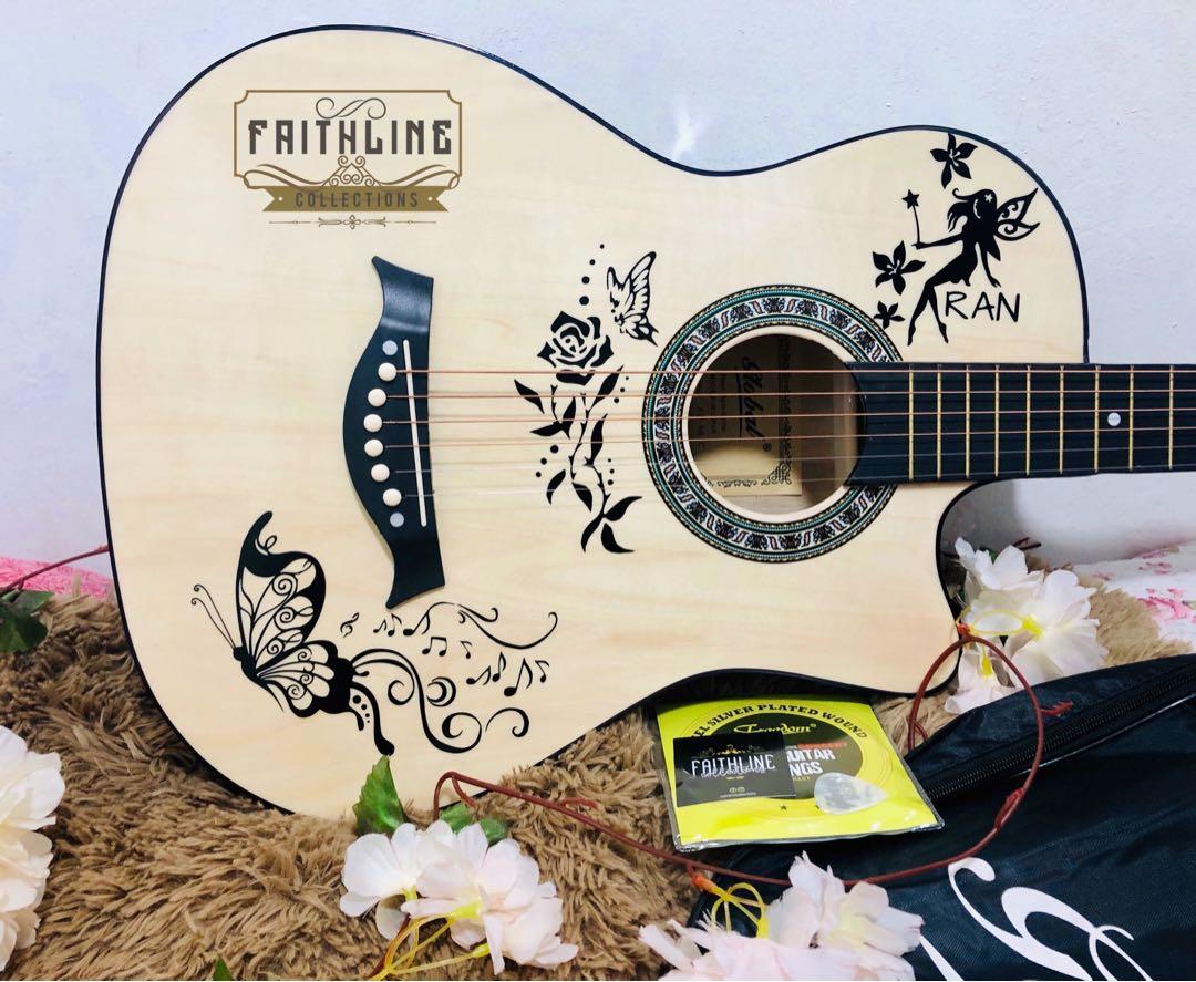 acoustic guitar paint designs