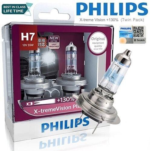 Philips Xtreme Vision Plus H4 H7, Car Accessories, Electronics & Lights on  Carousell