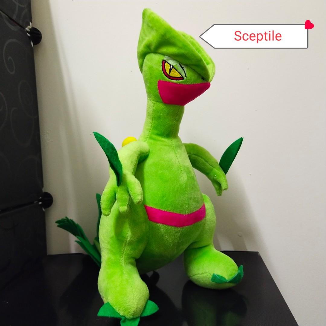 sceptile plush rare