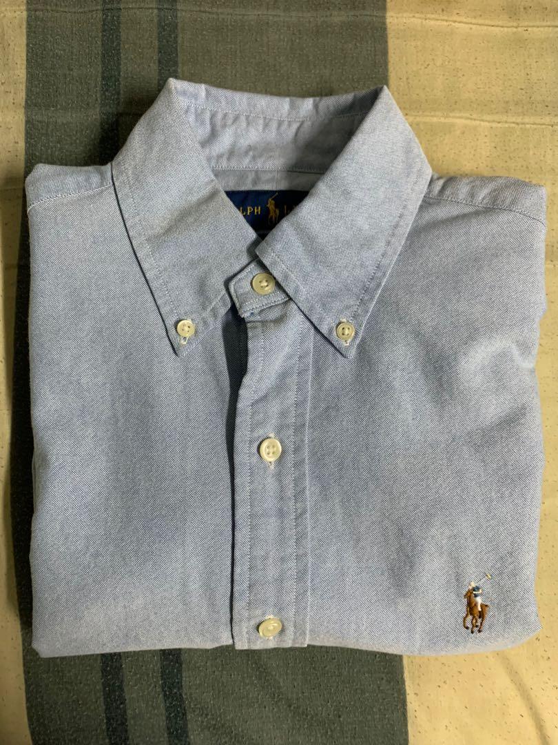 Polo ralph lauren slim fit button down oxford shirt clearance