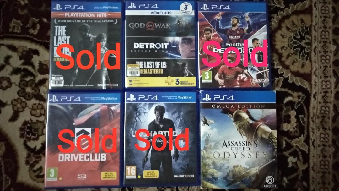 buy ps4 games used
