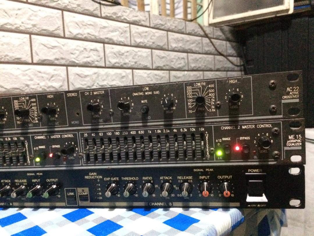 RANE CROSSOVER&EQUALIZER AND YAMAHA LIMITER, Audio, Other Audio