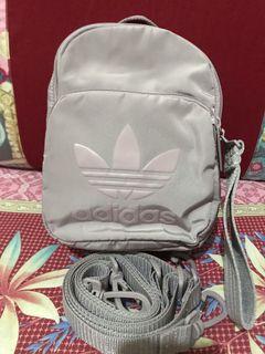 Ransel mini adidas authentic ungu muda XS