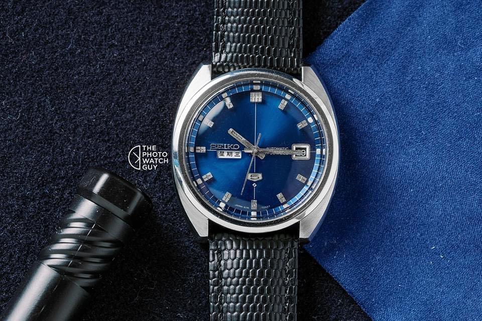 Rare Vintage Seiko 5 Blue 6119-7183 BMBY Nov 1973, Men's Fashion, Watches &  Accessories, Watches on Carousell