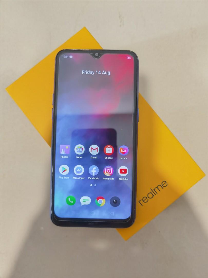 Realme C2 Blue Mobile Phones Tablets Android Phones Others On Carousell
