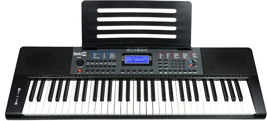 RockJam 61 Key 61-Key Portable Electric Keyboard