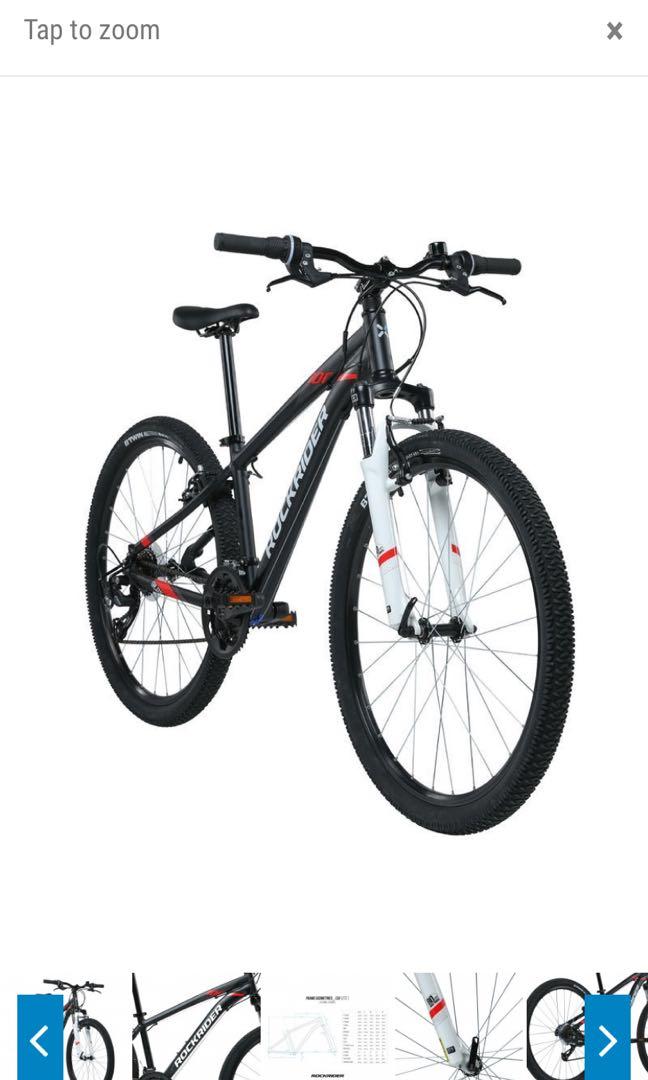 Rockrider sport cheap trail 100 black