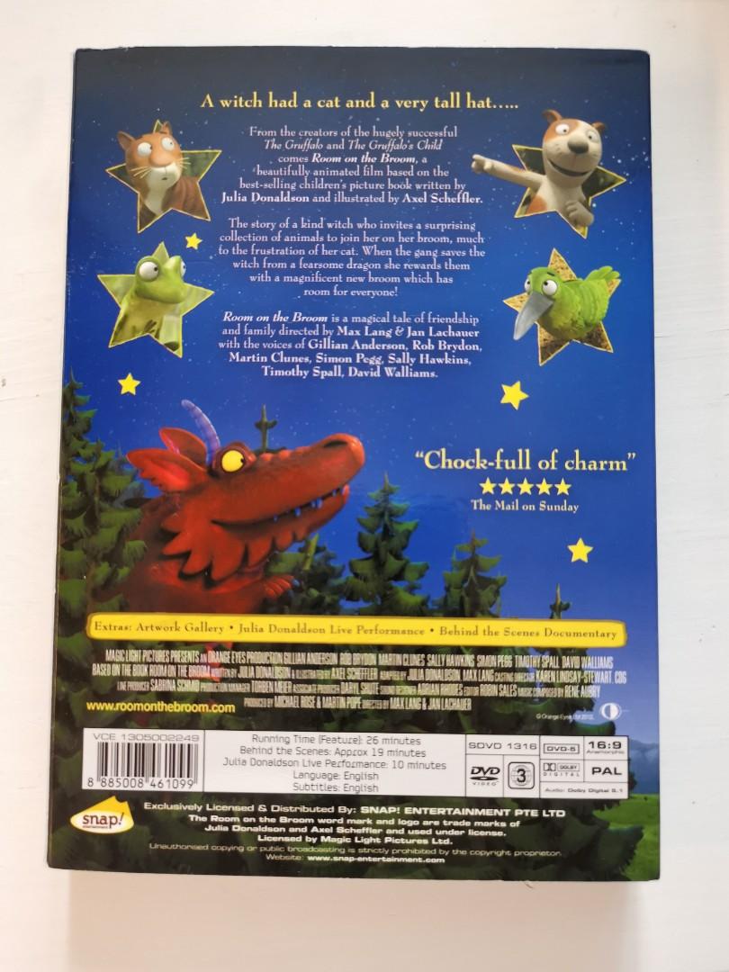 Room on the broom DVD, 興趣及遊戲, 收藏品及紀念品, 明星周邊- Carousell