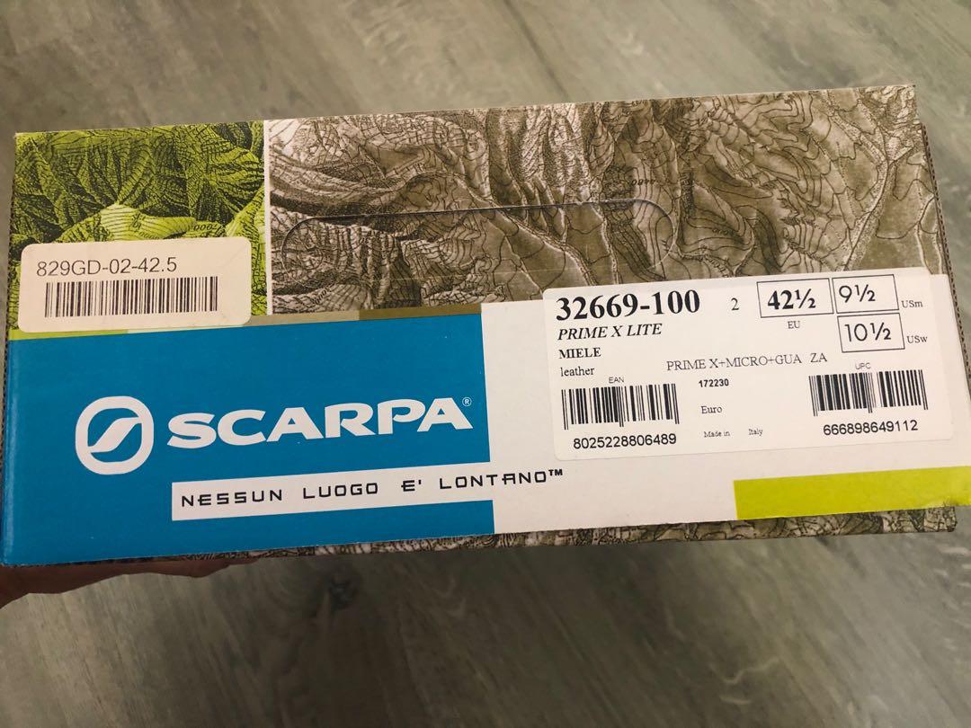 Scarpa prime x discount lite