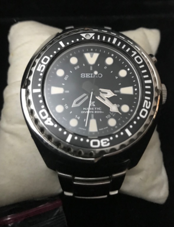 Seiko Prospex Kinetic GMT Divers Men's Watch SUN019, Men's Fashion ...