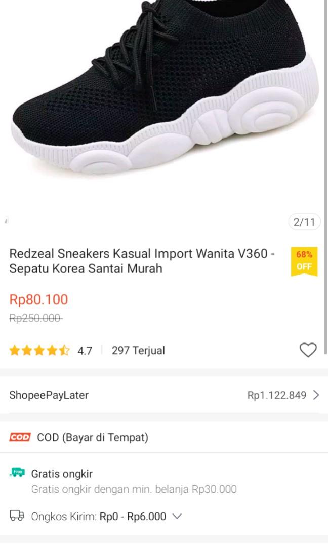 Sepatu Wanita Warna Hitam Fesyen Wanita Sepatu Di Carousell