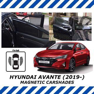 SNAPZ Hyundai Avante 2019 Magnetic Carshades